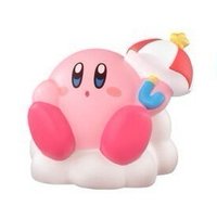 食玩 卡比好朋友 1 公仔 雨傘