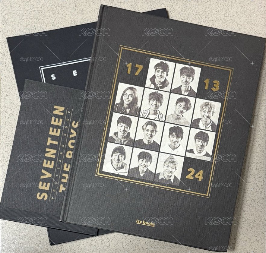 SEVENTEEN 17 13 14年曆 17年寫真（整圖不拆）