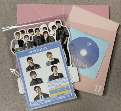 SEVENTEEN 17 13 14年曆 17年寫真（整圖不拆）