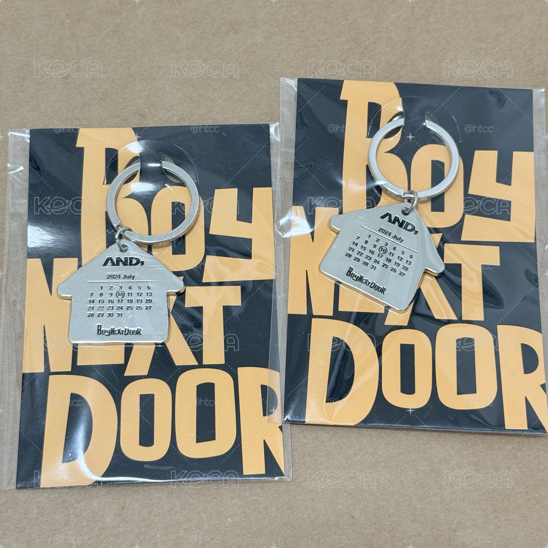 BOYNEXTDOOR AND’日本出道專輯💿 鑰匙圈/明信片