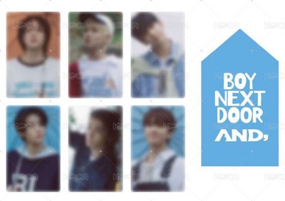 BOYNEXTDOOR AND’日本出道專輯💿 鑰匙圈/明信片