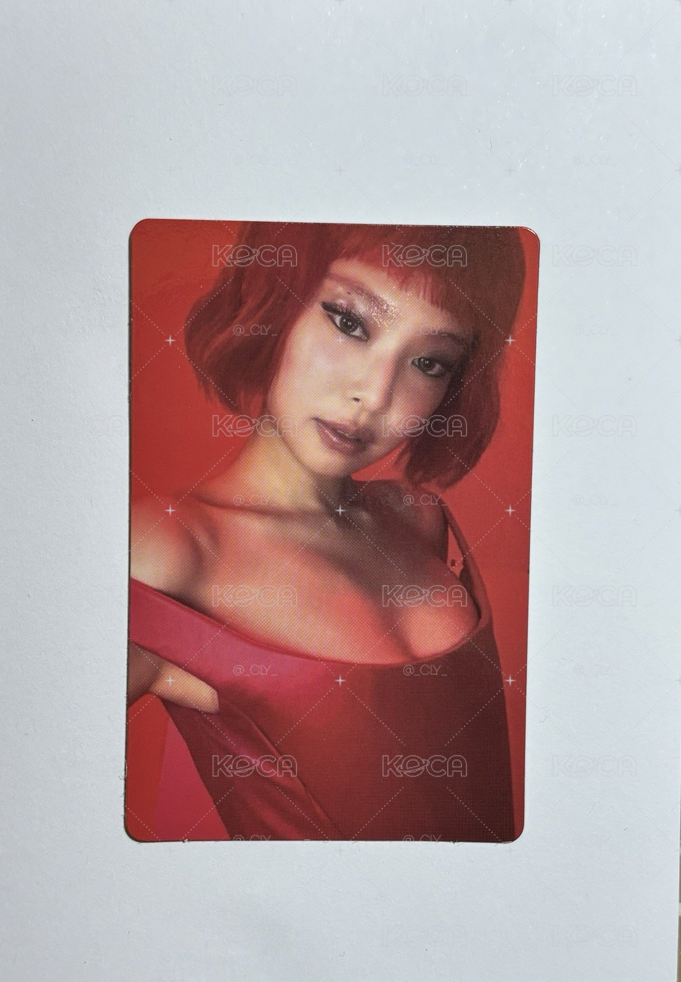 JENNIE/Ruby專輯小卡