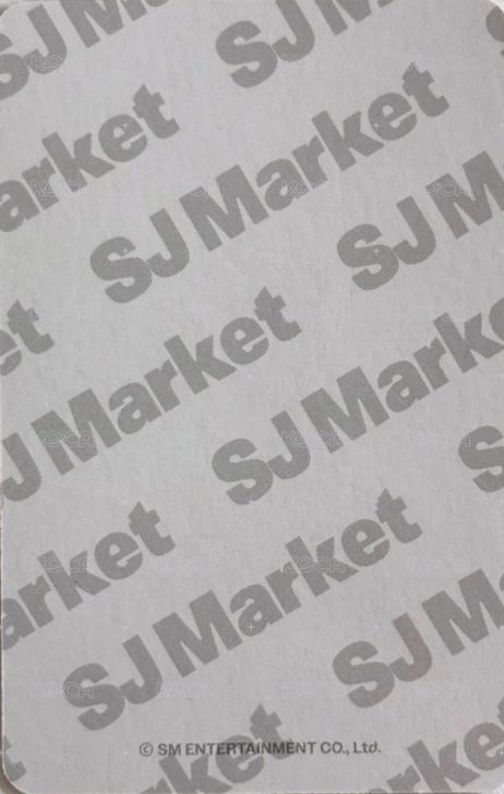 SJ MARKET 隨機卡  背面