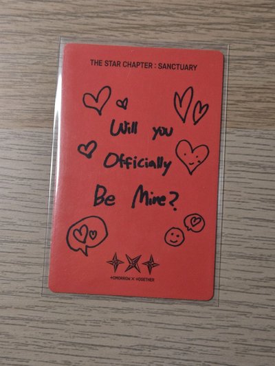 超凹凹好看的金髮圭而且背面手寫很萌