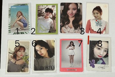 TWICE 空專 小卡 預售禮