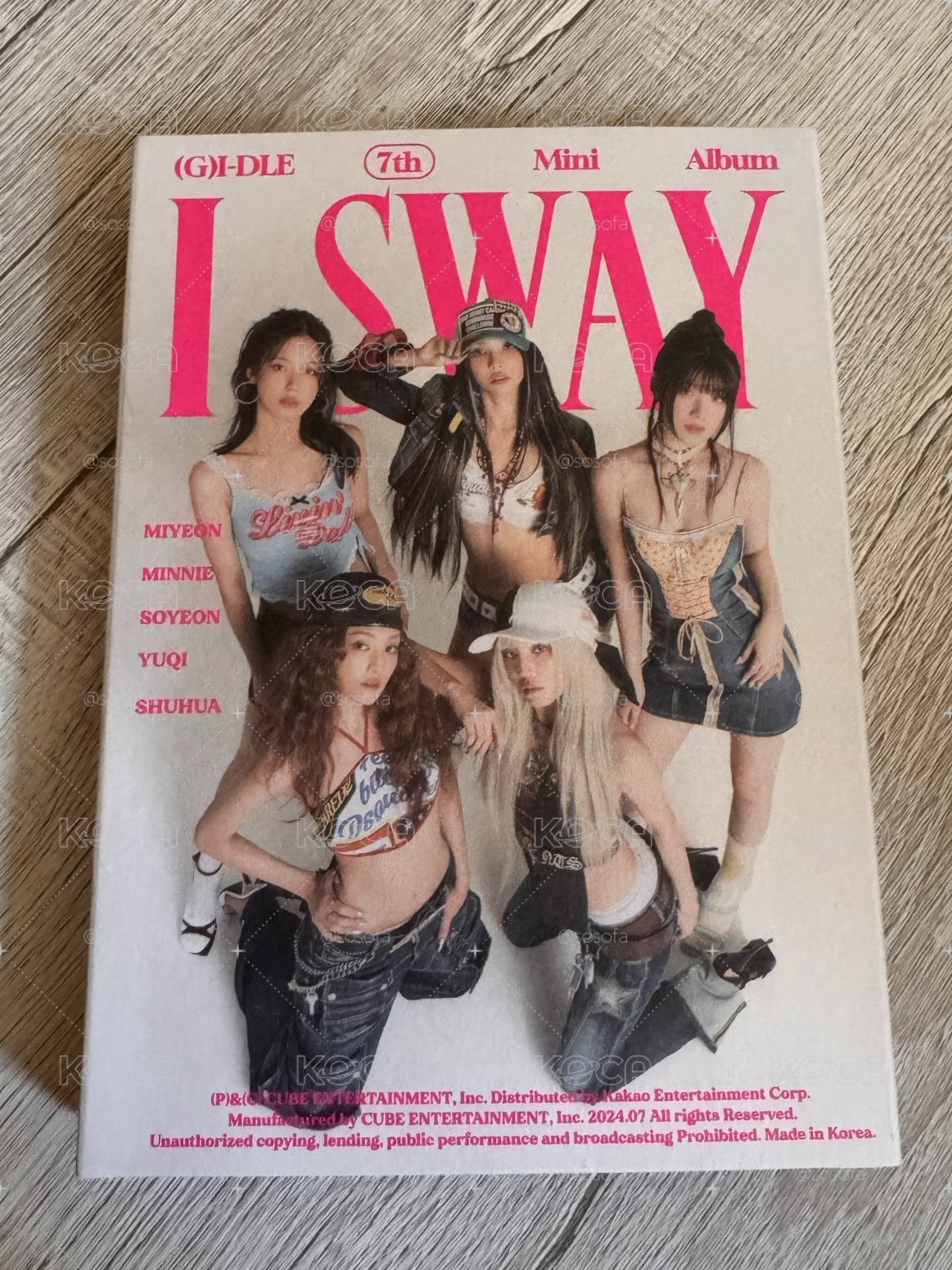 i-dle I SWAY 空專