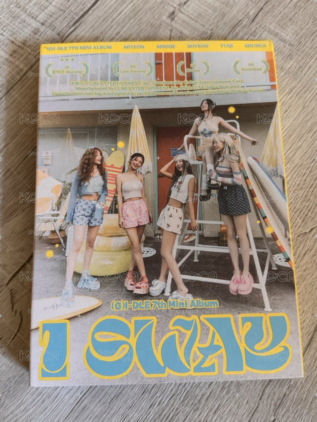 i-dle I SWAY 空專
