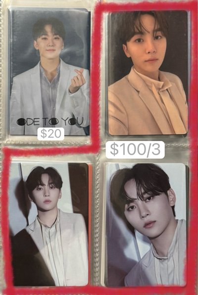 可當綁｜勝寛｜紅框三張不拆｜ode to you oty incomplete