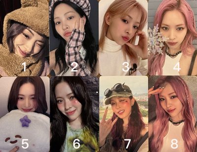 ITZY 一堆真真（細圖在後頁）