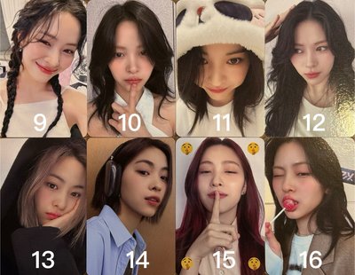 ITZY 一堆真真（細圖在後頁）