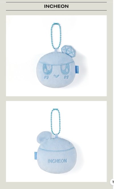 NEW_仁川場蹦蹦 大頭吊飾 二販