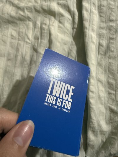 TWICE 六巡仁川Day1入場卡