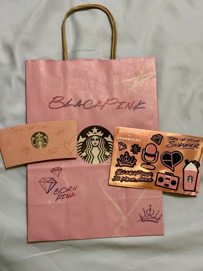 Blackpink 日巡 星巴克 水杯