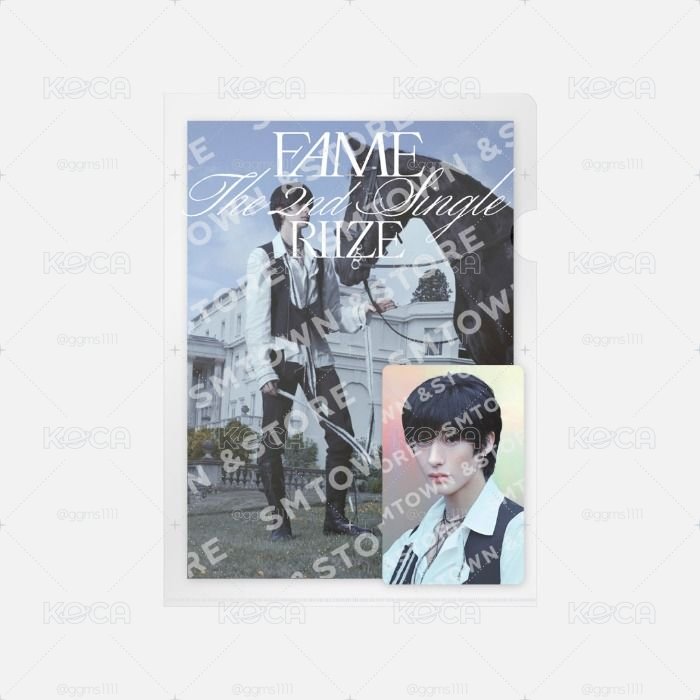 🐢【現貨】RIIZE Silence Inside the Fame 攝影展周邊-明信片全息小卡組🐢