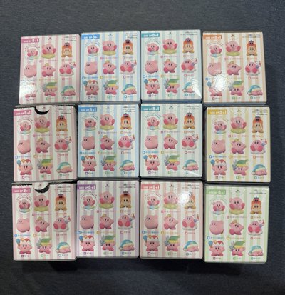 食玩 卡比好朋友第一彈 公仔 12 隻