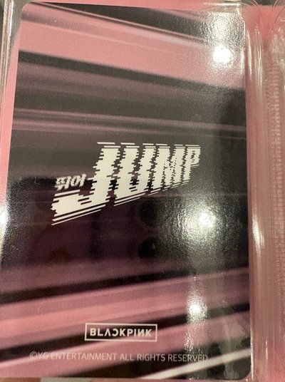 Blackpink Rose日本滿額小卡