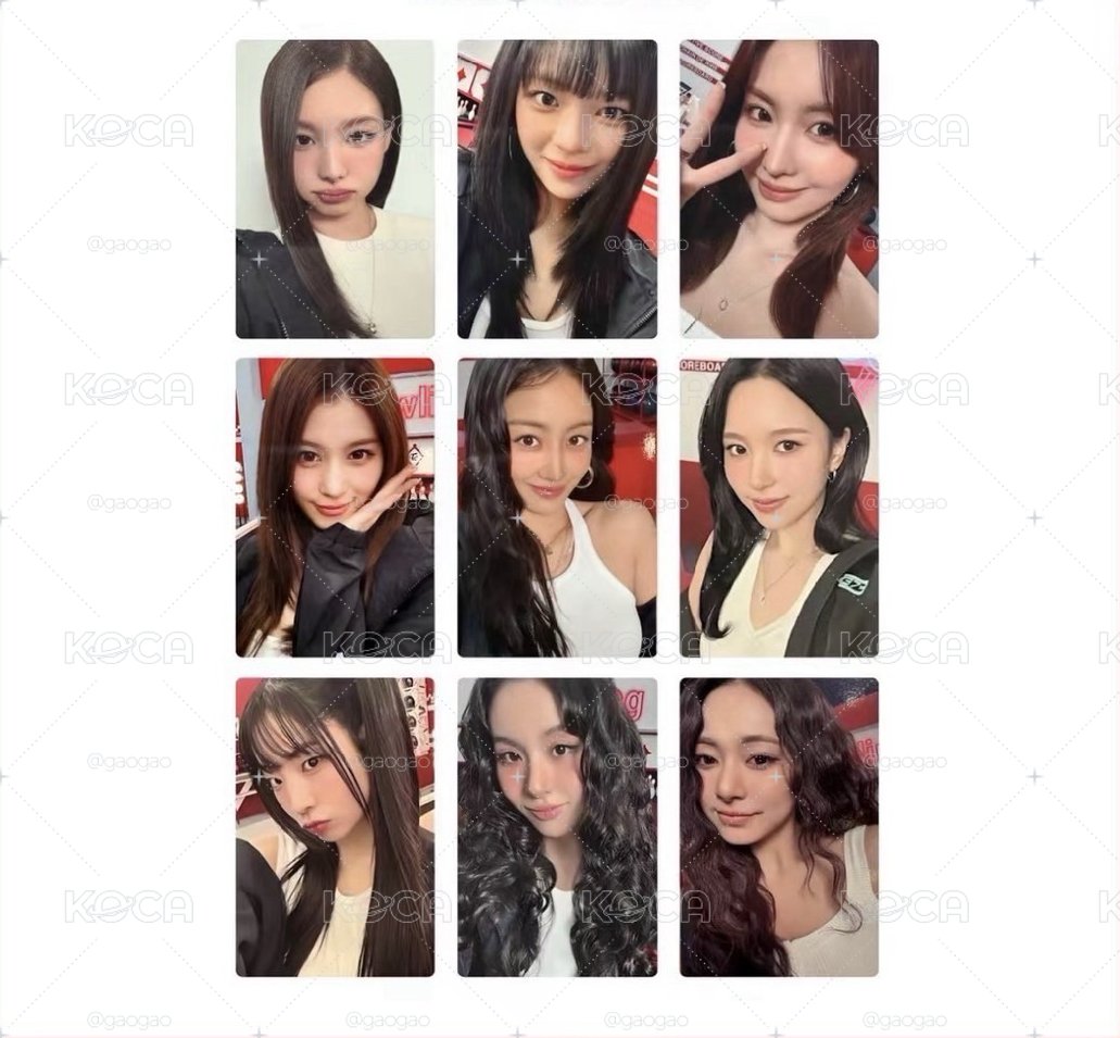 TWICE 新國立 滿額卡 9張一組
