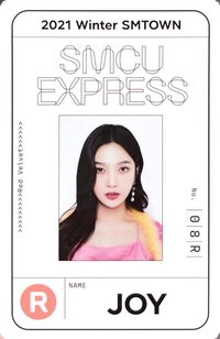 2021冬專 專輯卡 ID卡