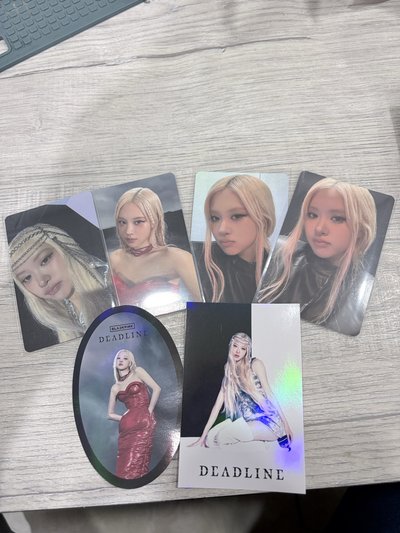 Blackpink Deadline專卡set