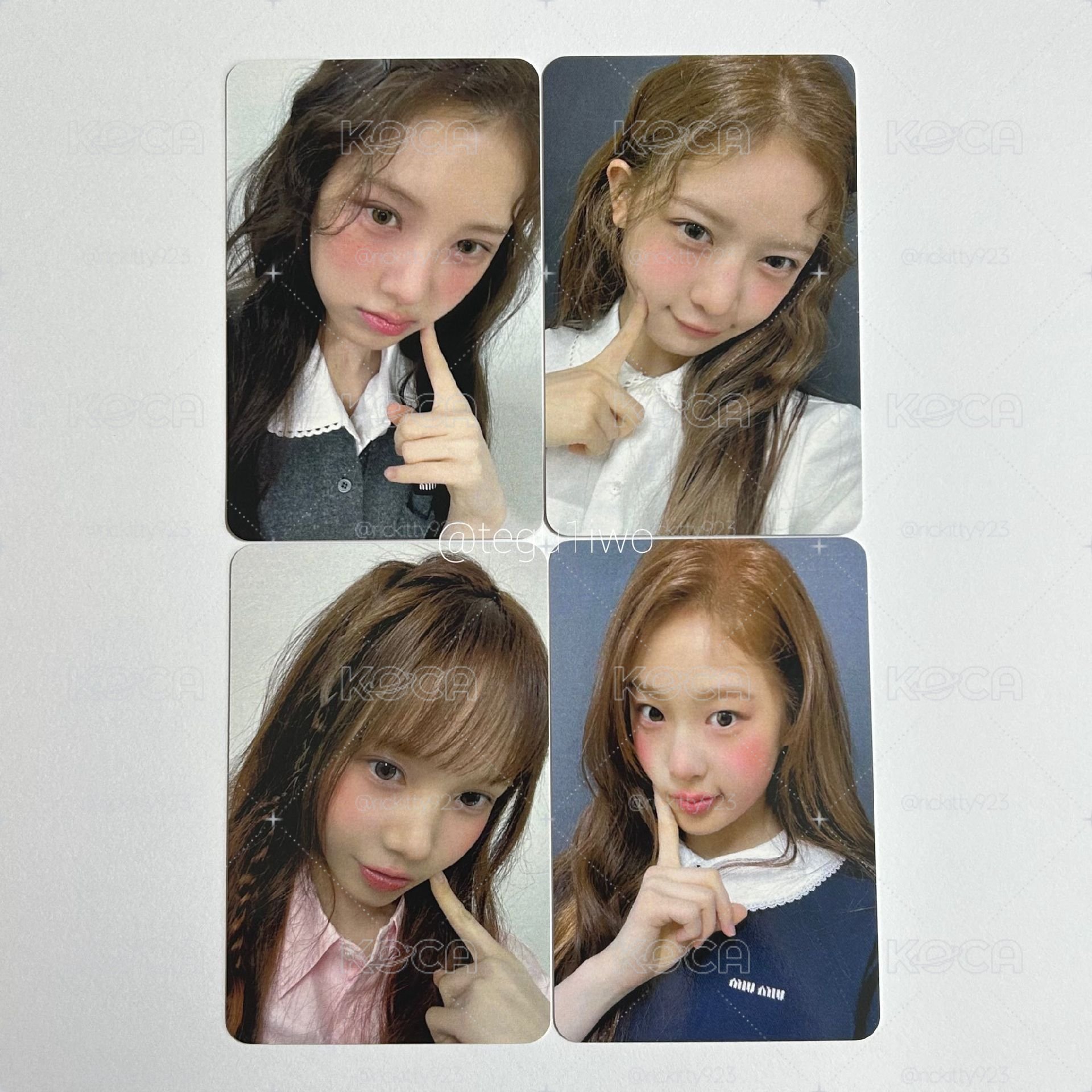Baby DONT Cry After Cry WM SC預售特典卡