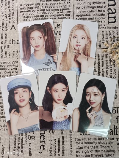 ♪ITZY整套五張♪KILL MY DOUBT 限定快閃店 🥠需綁賣場2項拼盤類商品🥠