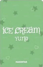 Ice Cream ms 台北 抽選卡 中簽卡 當日造型 背面