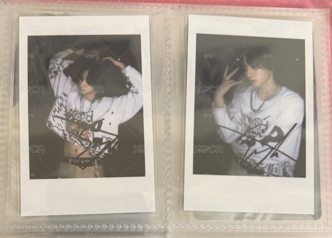 yzy 北京簽售拍立得1 兩張不拆