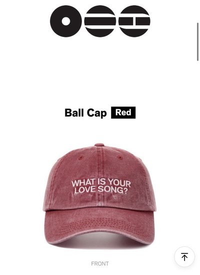 [現貨] BTS ARIRANG 棒球帽 Ball Cap (Red)