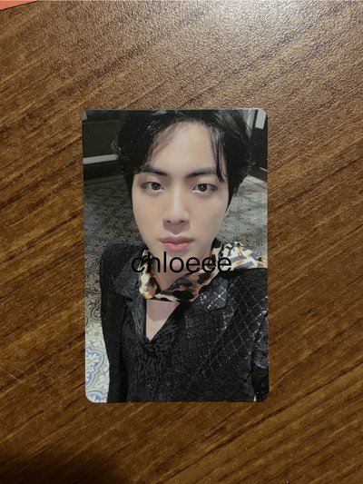 BTS Jin 2020藍光回憶錄小卡 金碩珍