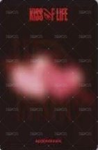 單曲二 am 預售 特典卡  背面