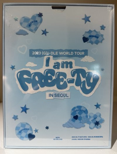i-dle 23世巡 藍光光碟 藍光版全新未拆