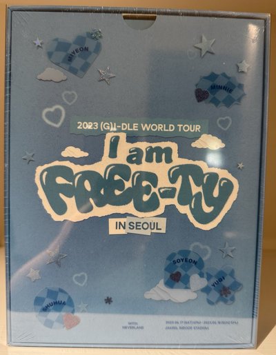 i-dle 23世巡 DVD 全新未拆