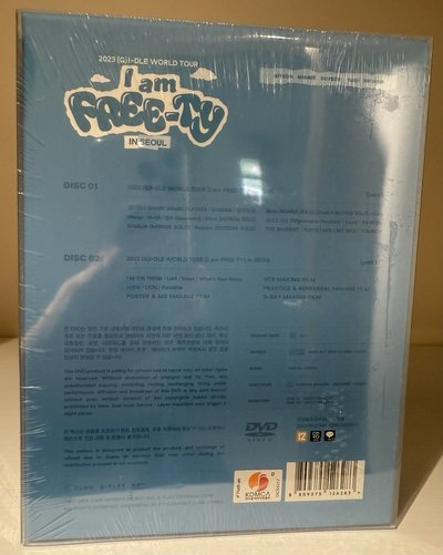 i-dle 23世巡 DVD 全新未拆
