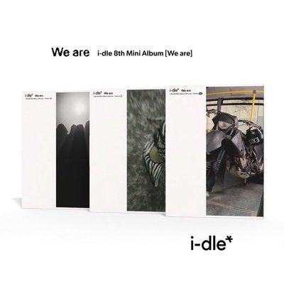 i-dle 迷你八輯《We are》全新未拆封專輯 一般版 無特典