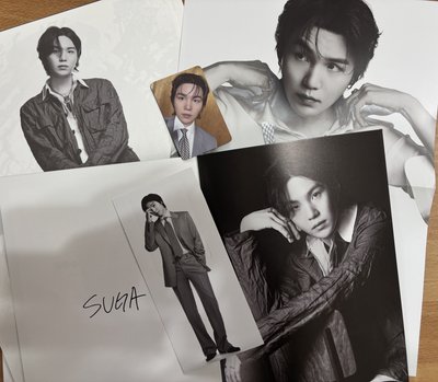 BTS ARIRANG  L版小卡 + 海報三張