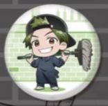 FavoteriA 二彈聯名 徽章 Q版全身