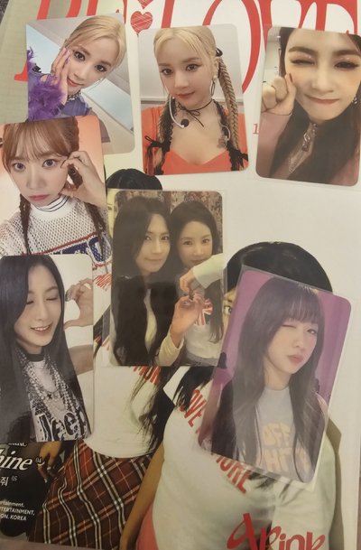 Apink 多時期簽售特典卡