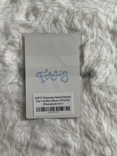 Yuha Focus sm showcase 特典卡 