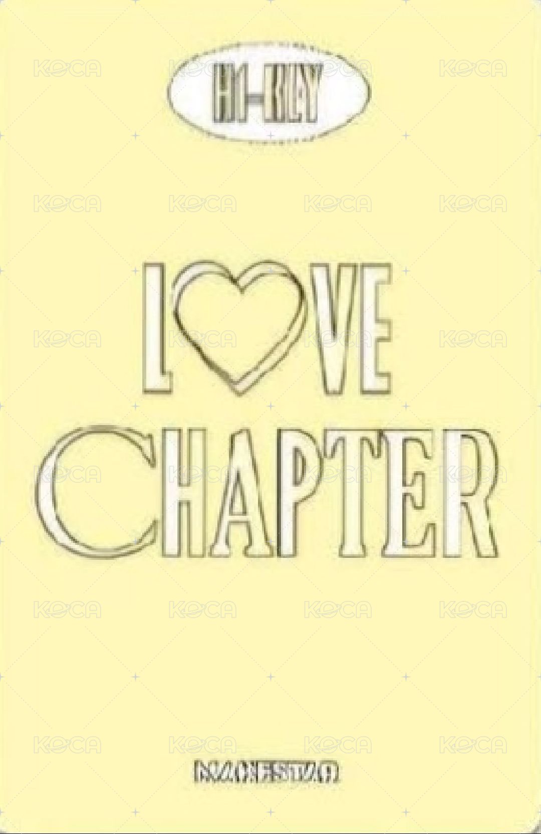 迷你五 ms 簽售卡  背面