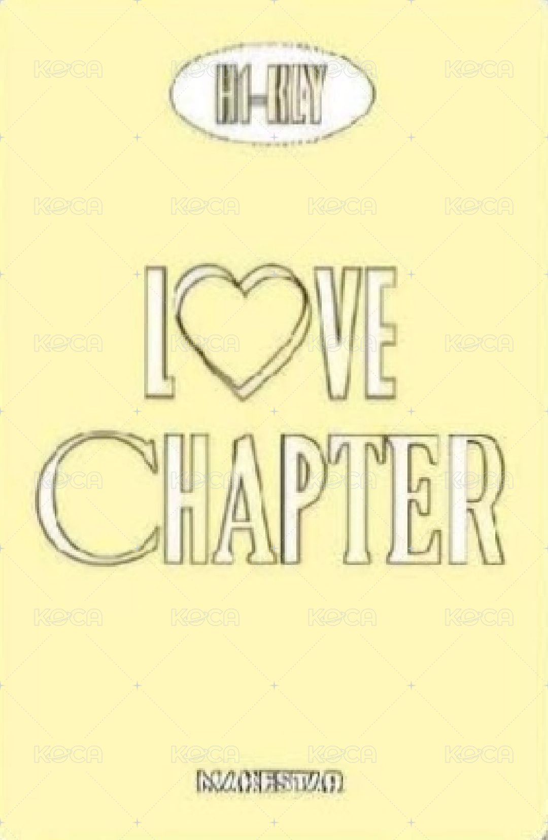 迷你五 ms 簽售卡  背面