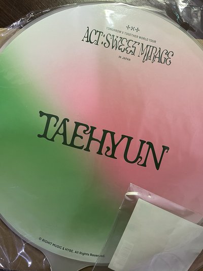 姜太顯 act: sweet mirage 日本場 扇子