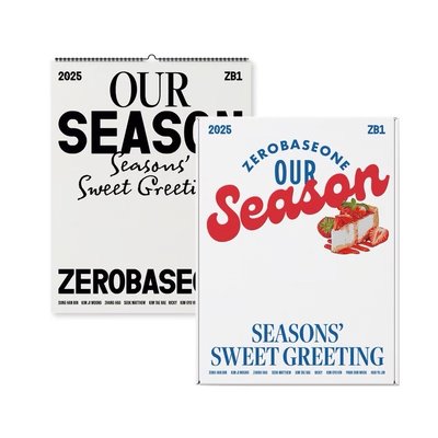 ZB1 2025 SG [Our Season] 全新未拆封 年曆 掛曆 ZEROBASEONE