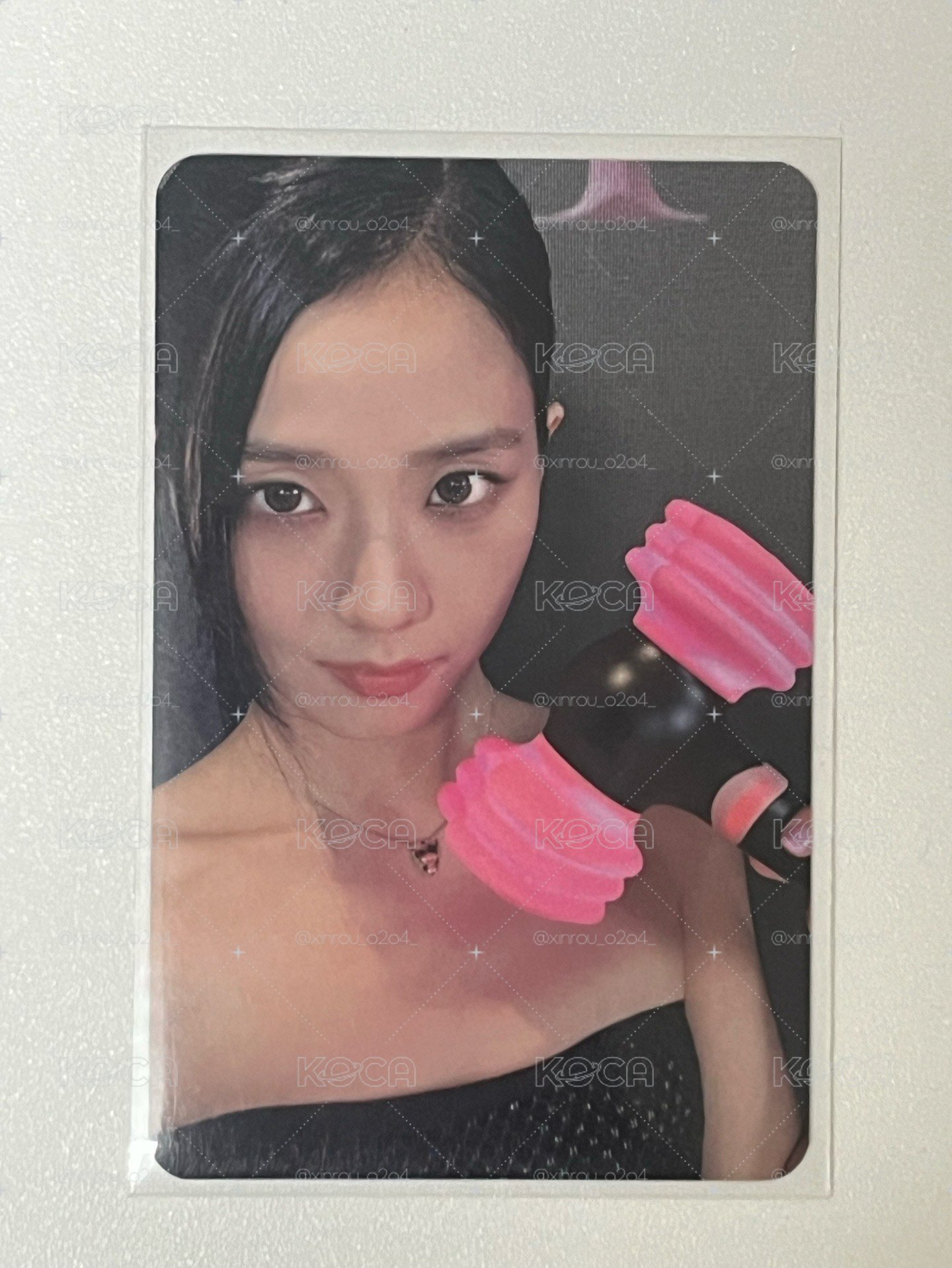 BP手燈 周邊卡 Jisoo手燈卡ver.4