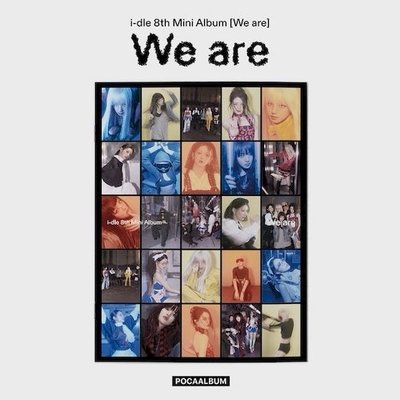 i-dle 迷你八輯《We are》 全新未拆封 專輯 POCAALBUM版