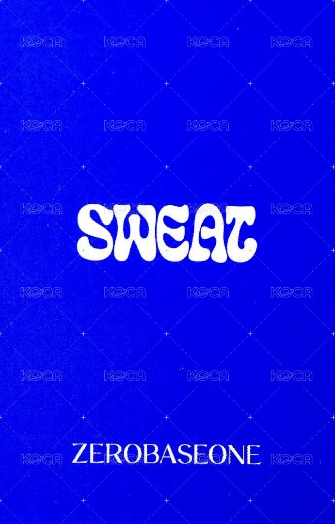 迷三 打歌卡 SWEAT 背面