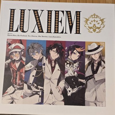 【AGF2022】ホログラム缶バッジ コンプリートブック Luxiem