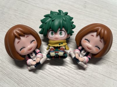 『我的英雄學院坐姿公仔』 綠谷+麗日