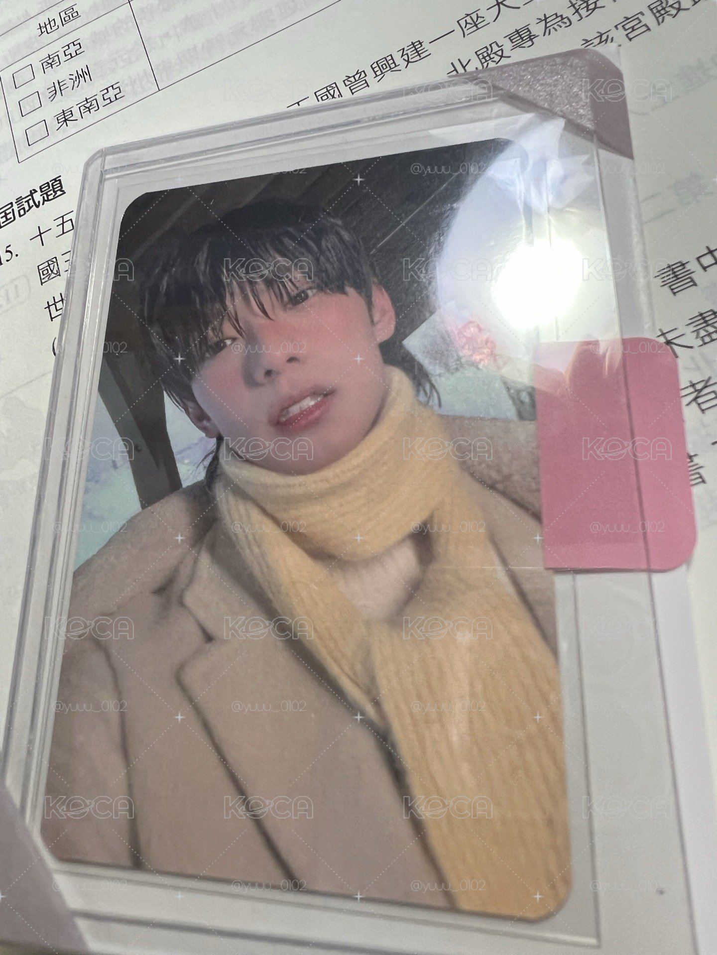 崔立于寫真書特典