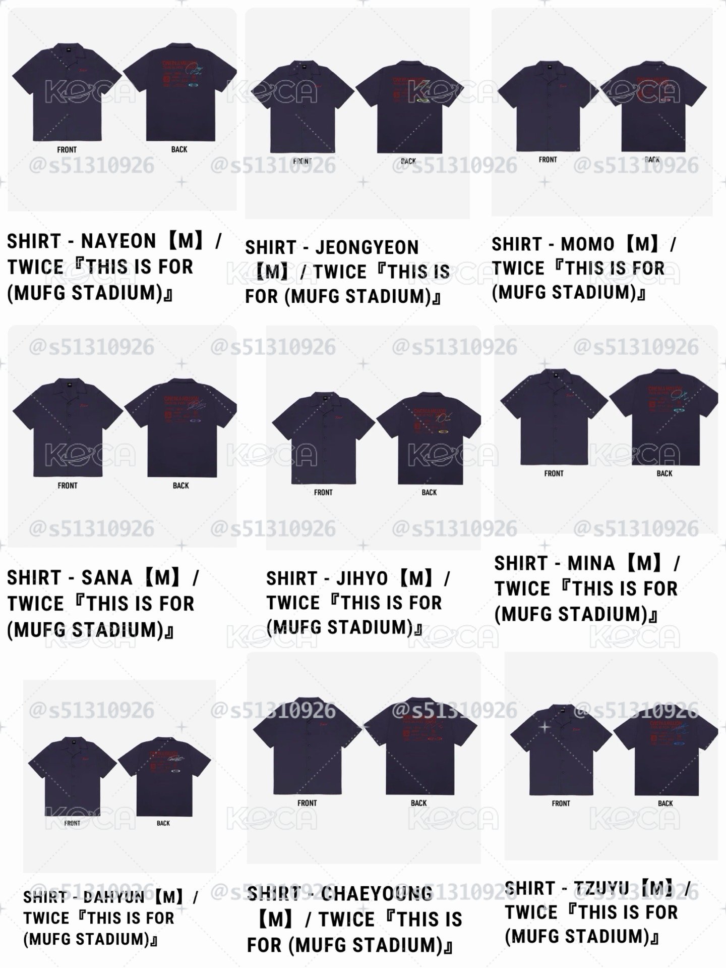 預購 隨時視情況收單 TWICE 新國立 衣服 T-SHIRT 娜璉 定延 桃 紗 志效 南 多賢 彩瑛 子瑜