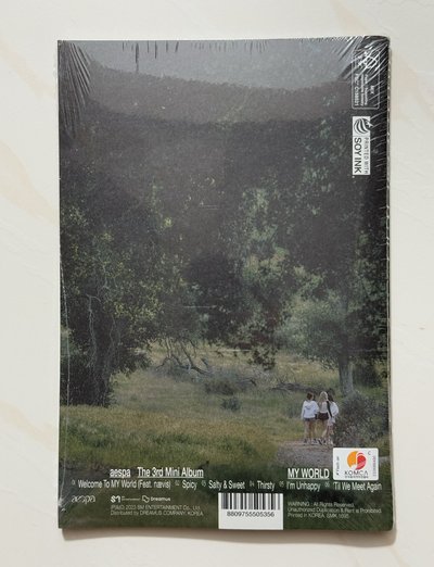 My world zine wtmw ver.全新未拆